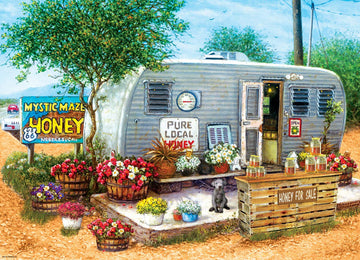 EuroGraphics 500 Piece Puzzle - Honey for Sale by Janet Kruskamp, Multi-Color, Cardboard, Model 8500-5364
