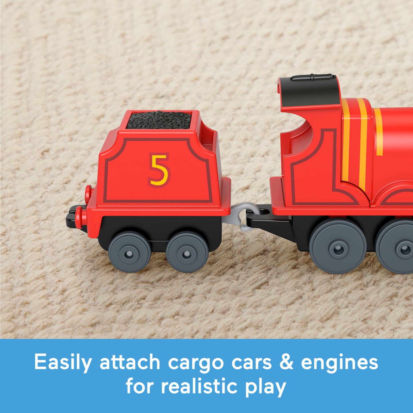 Thomas & Friends Diecast Toy Trains, The Track Team Engine Pack, 10 Push-Along Vehicles for Pretend Play Preschool Kids Ages 3+