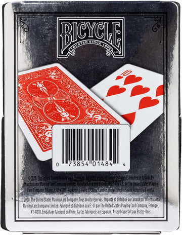 Bicycle Prestige Waterproof Plastic Playing Cards, Red And Blue 2 Pack