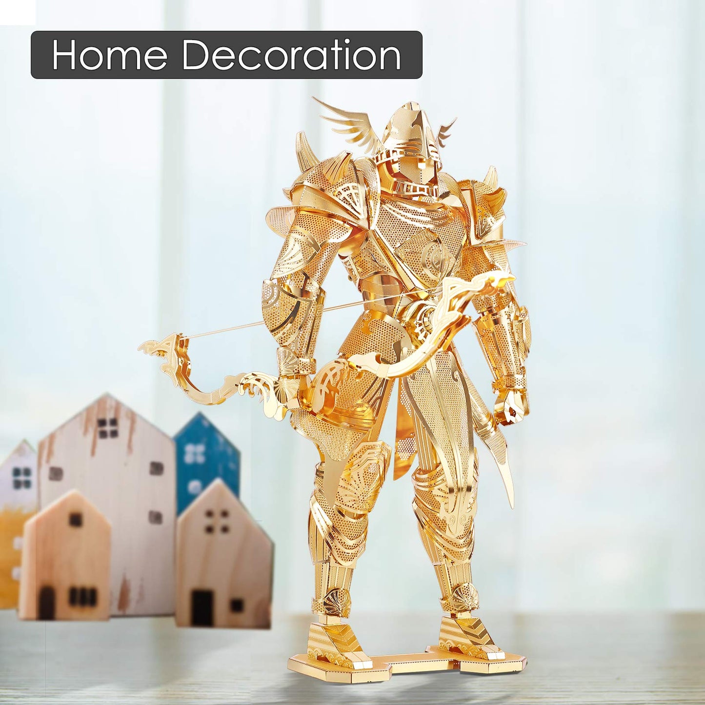 Piececool 3D Figure Mecha Model Kits-Knight Of Firmament, 3D Metal Puzzle Diy Craft Kit For Adults Stress Relief, Great Birthday Gifts For Teen Boys, 134 Pcs