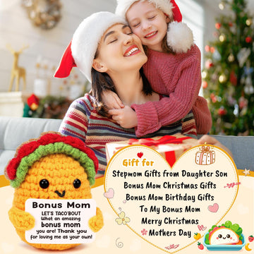 Birthday Gifts for Stepmom Bonus Mom Christmas Funny Gift from Daughter, Mothers Day Stepmom Birthday Gifts Ideas from Son - Han
