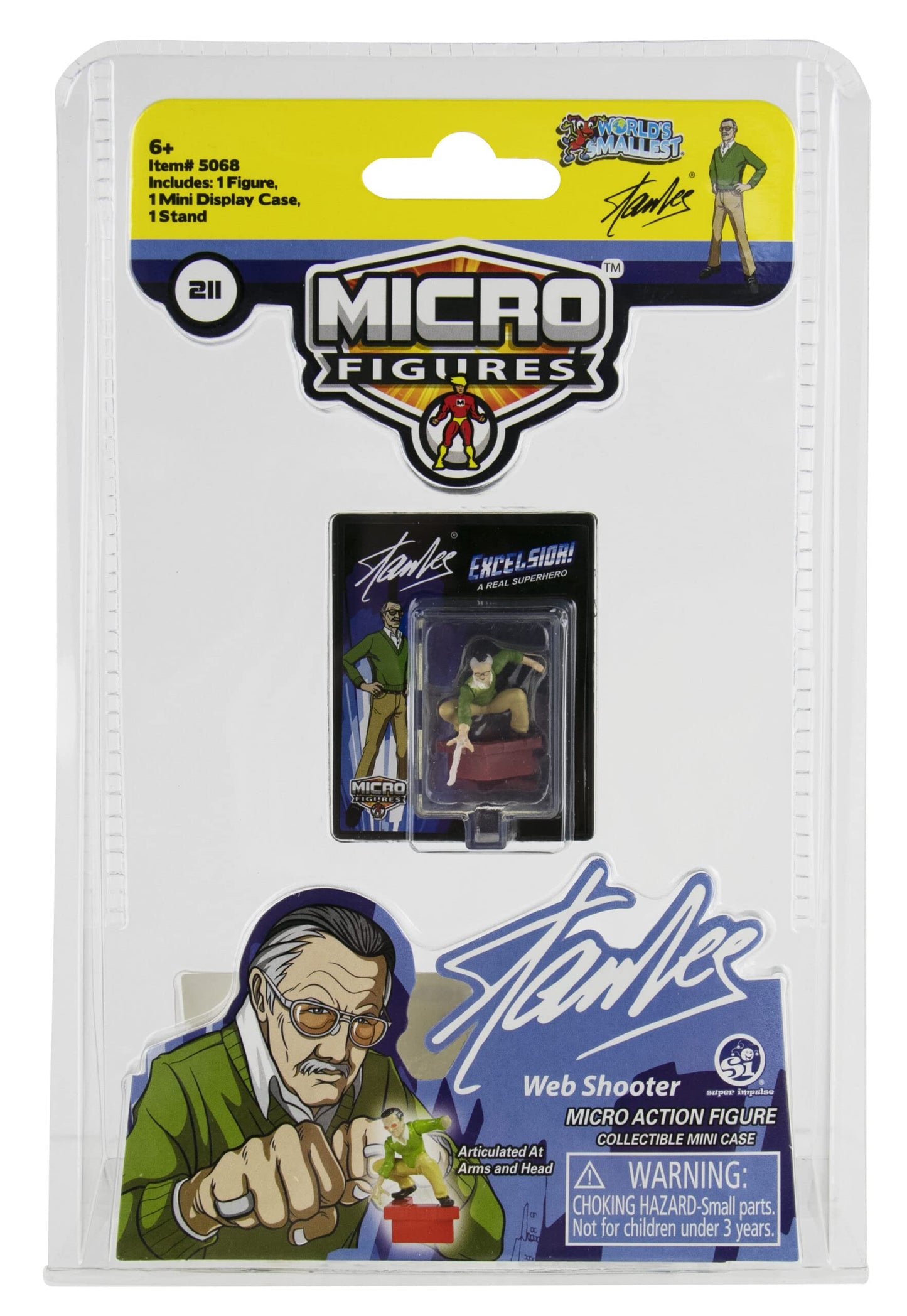 Worlds Smallest Micro Action Figures Stan Lee (2 Pack)