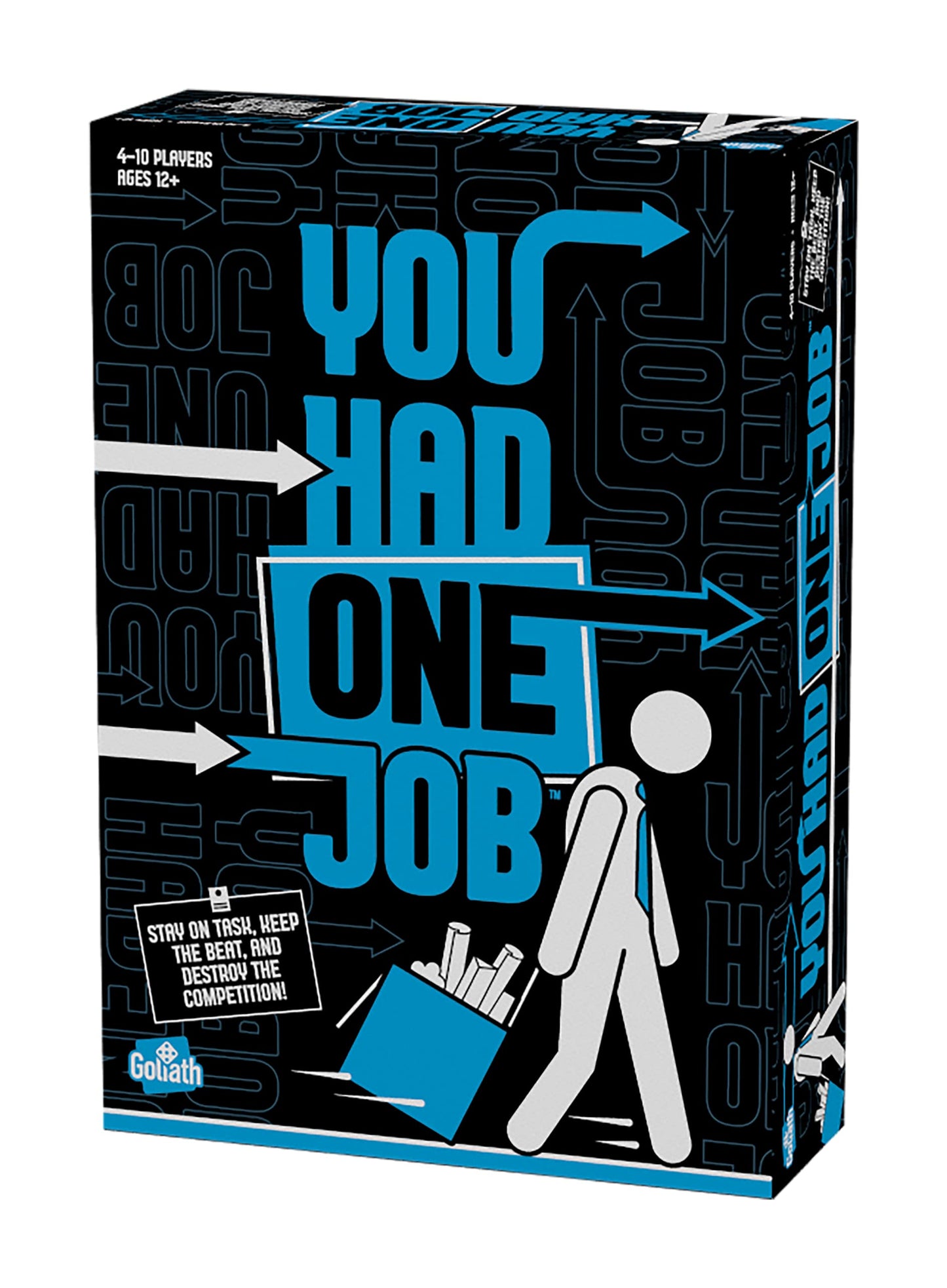 Goliath You Had One Job Game - Fast-Paced Party Game - Keep The Beat Or Face A Performance Review - Ages 12 and Up, 4-10 Players