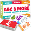 Quokka Abc Learning Flash Cards For Toddlers 2-4 Years Old - 60 Flashcards Toy For Kids Ages 1-3-5 - Alphabet Numbers Colors Let