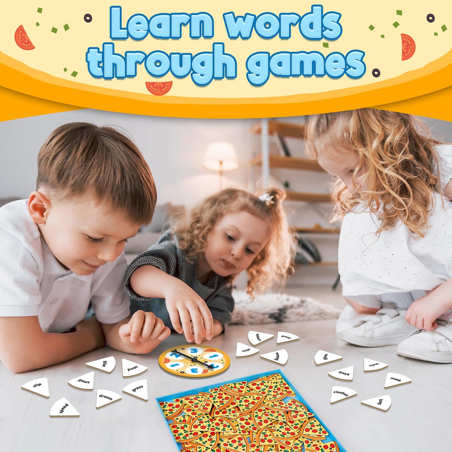 Kasfalci Blends & Digraphs Word Games,Phonics Games,Flash Cards,Speech Therapy Toys For Toddlers Kids,Learn To Read,Reading Lear