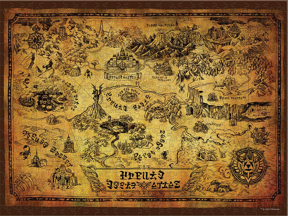 The Legend Of Zelda Collectors Puzzle