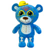 FLUFFAROO Sugar Skull Teddy Bear - Soft Plush, Mystic Blue