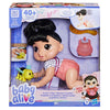 Baby Alive Crawl 'N Play Katie Kat Electronic Crawling Baby Doll Set, Black Hair, Kids Toys For Girls & Boys 3 Years & Up, 10.75 Inches