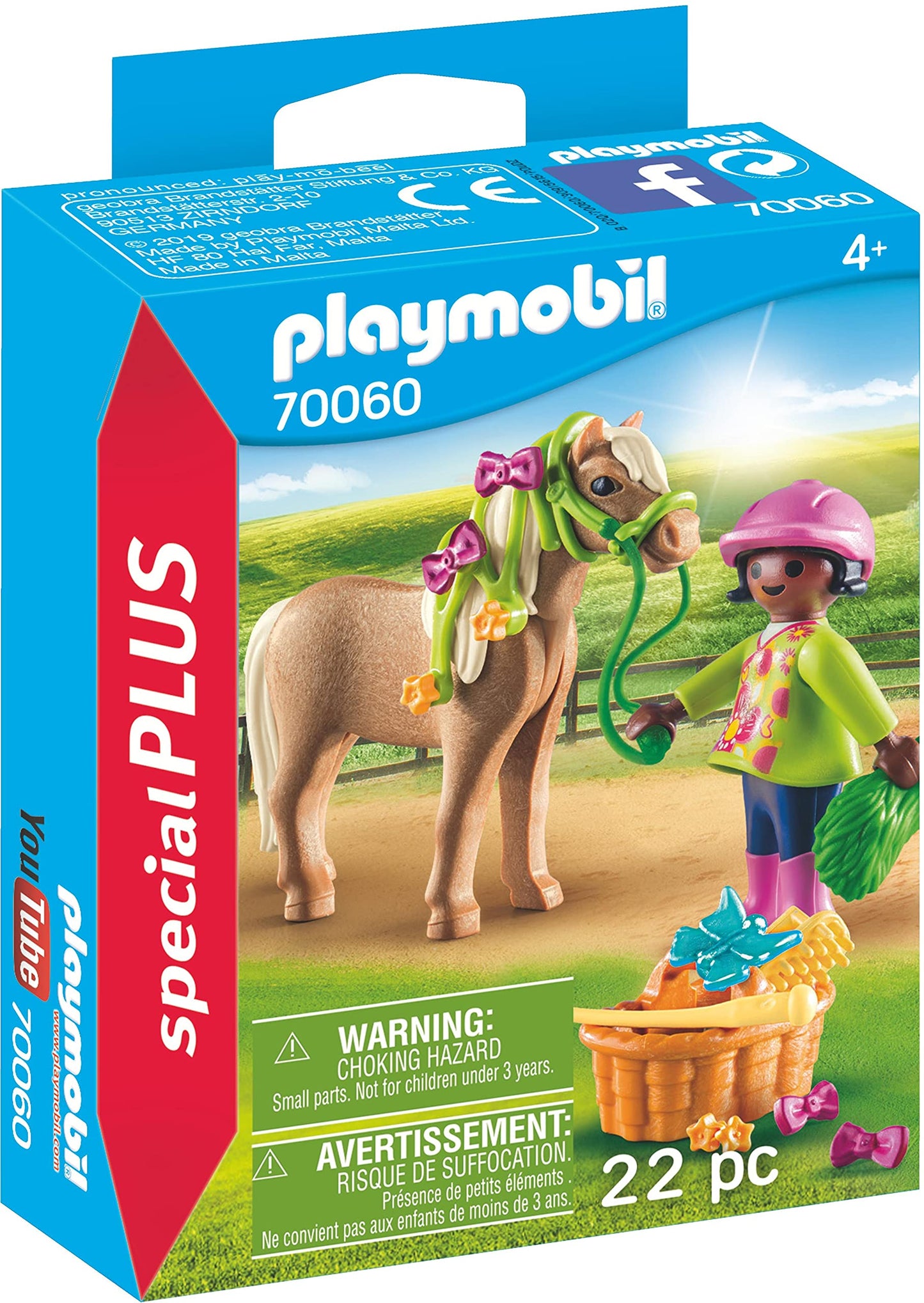 Playmobil 70060 Special Plus Girl With Pony