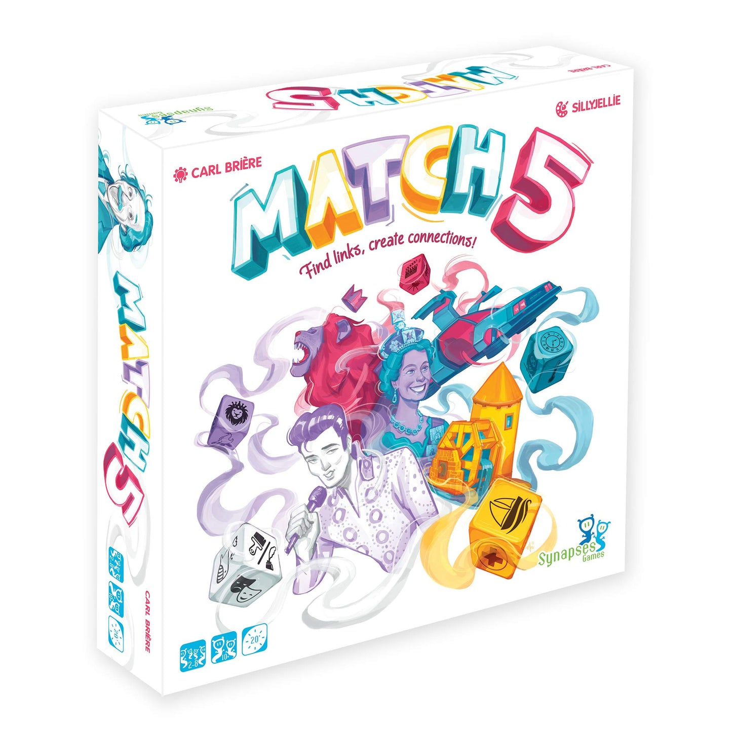 Synapses Games Sygmat01En Match 5 Board Game