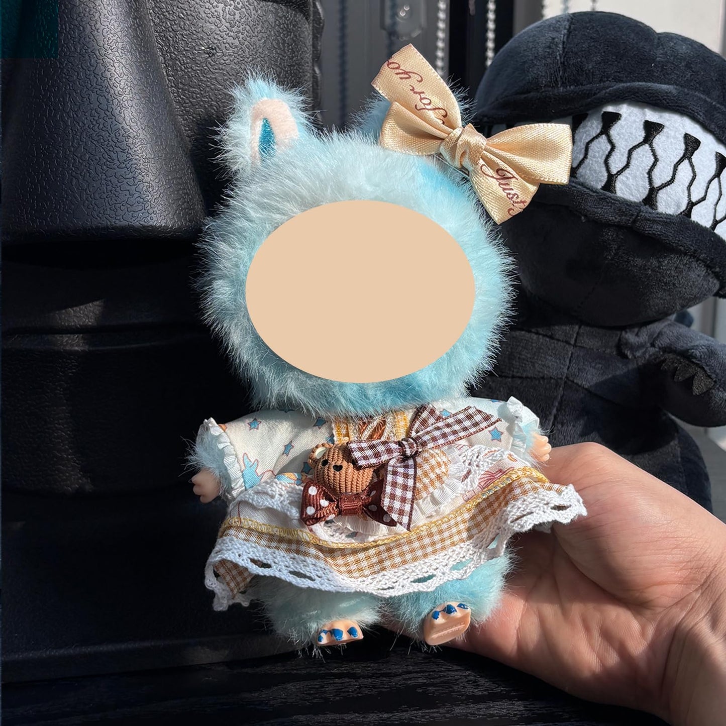 Doll Clothes - Compatible with LBB 5.91-6.7inch(15-17cm) Dolls as Accessories Only enhanced Dolls Outfit with Accessories Hand Crocheted Hat Sweaters Bag 25