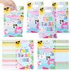 Summer Pool Party Favor Bag - 50Pcs Beach Fun to Be One Goody Candy Treat Gift Bag Summer Flamingo Poolside 1st Birthday Party D