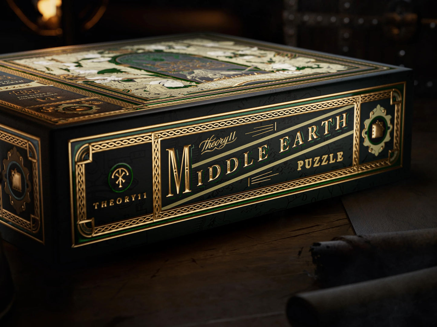 Theory11 Lord Of The Rings Jigsaw Puzzle - 1,000 Piece Jigsaw Puzzle - Officially Licensed Lord Of The Rings Merchandise & Colle