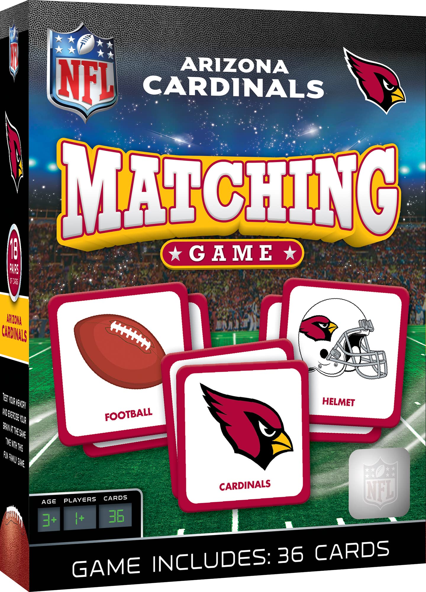 Arizona Cardinals Matching Game