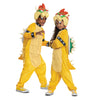 Bowser Costume Hooded Jumpsuit, Official Super Mario Character Costume For Kids, Size (4-6)