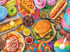Buffalo Games Fun Fair Food 1000 Piece Jigsaw Puzzle - Large Multicolor Cardboard - Model 12729 for Adults, Perfect for Game Nights
