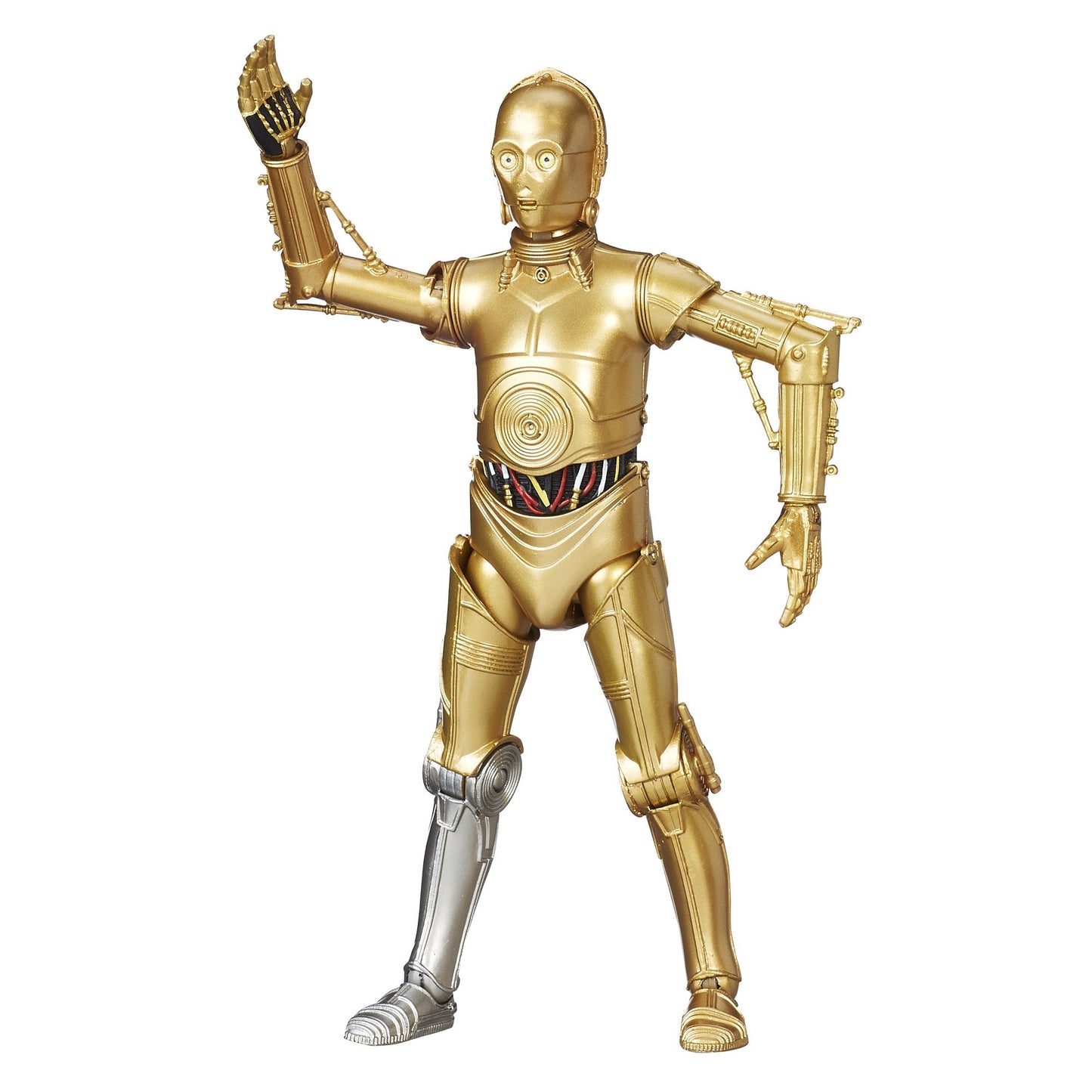 Peppa Pig Star Wars C-3PO Action Figure 6" Gold Plastic Model C0065 Exclusive