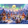 Tangmosaic Puzzles For Adults 1000 Pieces, Christmas Aurora Jigsaw Puzzle Challenging Game, Christmas Northern Lights Puzzles In