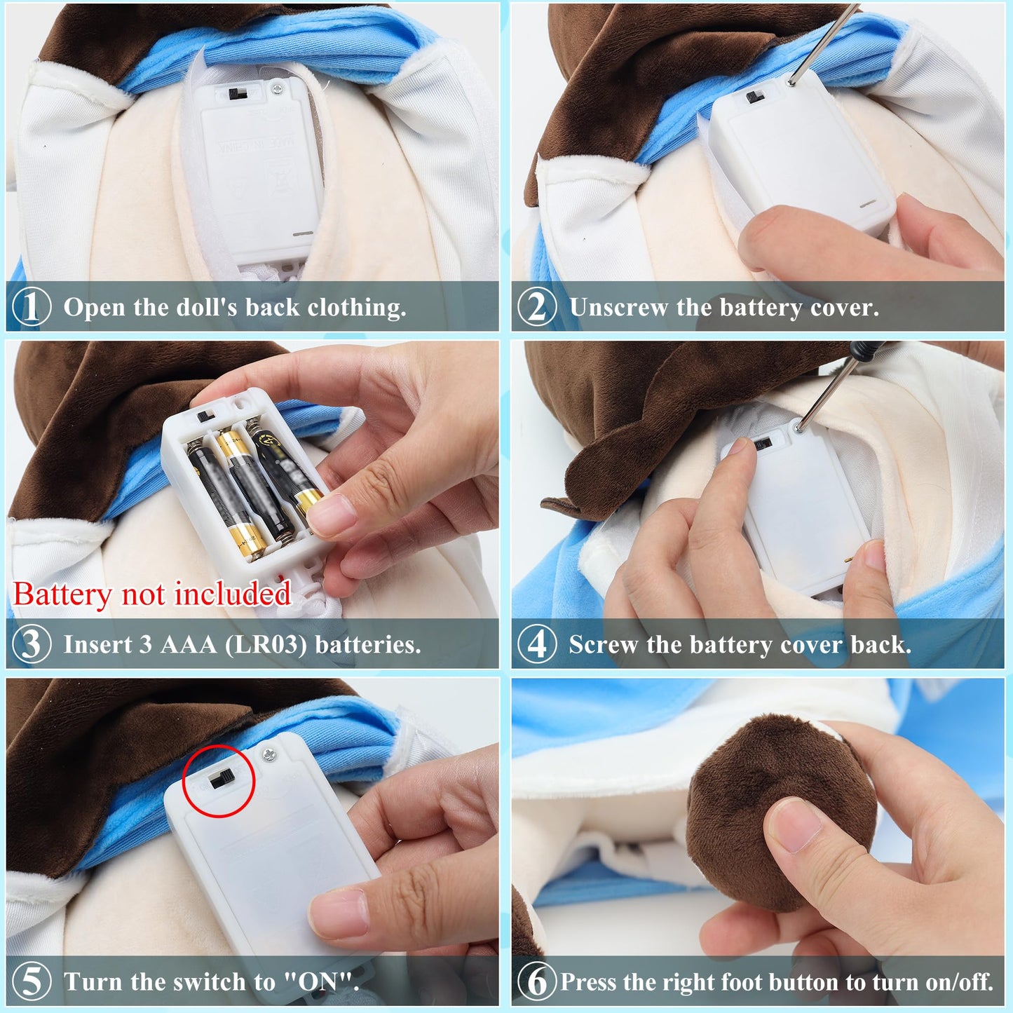 Yelakey Officially Jesus Plush Breathing Soothing Stuffed Animal Heart of Jesus Toy Savior Doll for Church Sunday School Religio