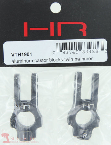 Hot Racing VTH1901 Aluminum Castor Blocks Twin Hammer