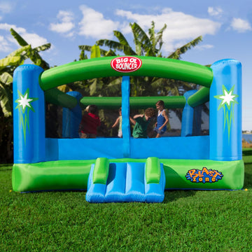 Blast Zone Big Ol Bouncer - 15x12 Inflatable Bounce House with Blower - Huge - enhanced Quality - 6 Players