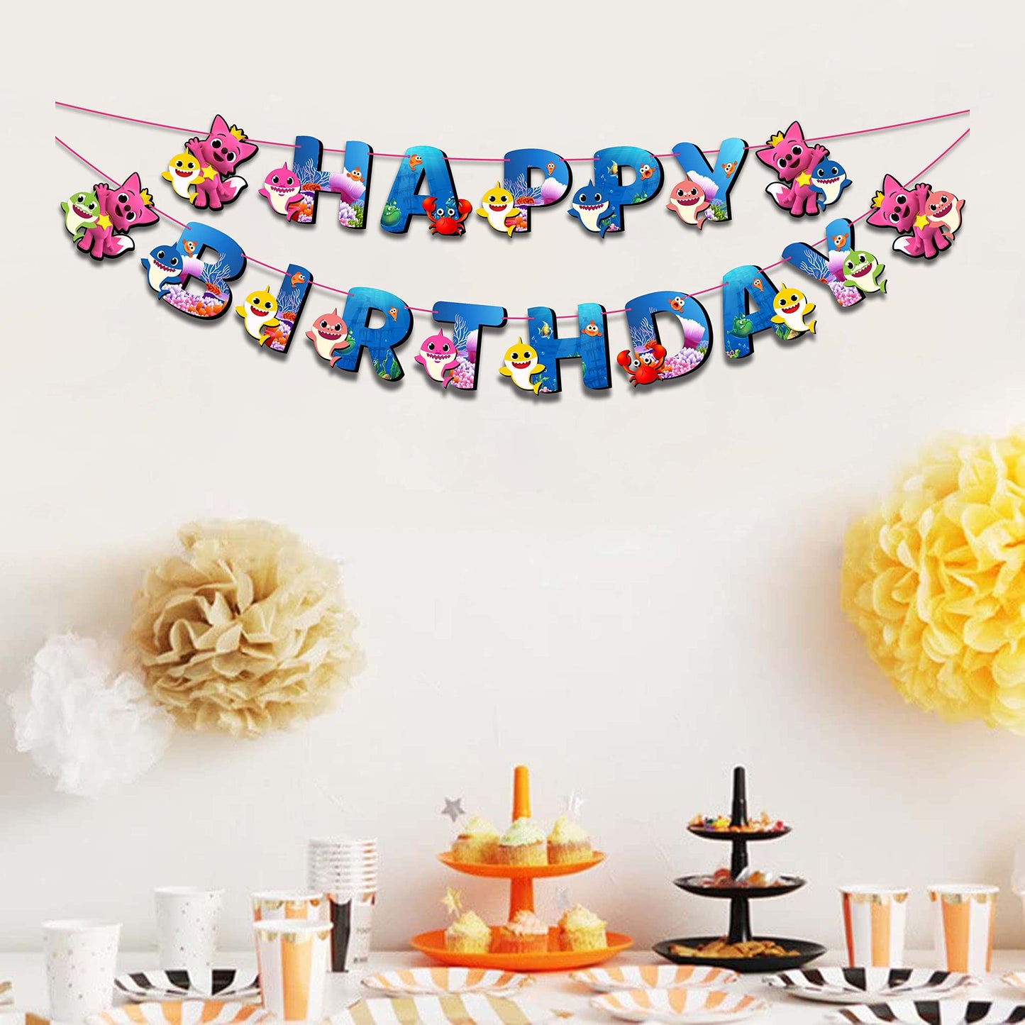 Seyal Spde and His Amzing Frinds Happy Birthday Banner