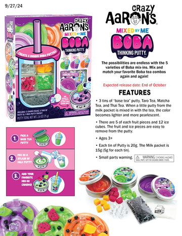 Crazy Aaron'S® Mixed By Me Boba Thinking Putty® Kit