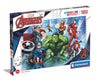 Clementoni 29778 Puzzle Los Vengadores Avengers Marvel 180pcs Supercolor Avengers-180 Pieces-Jigsaw Kids Age 7, Multicolor, Medi