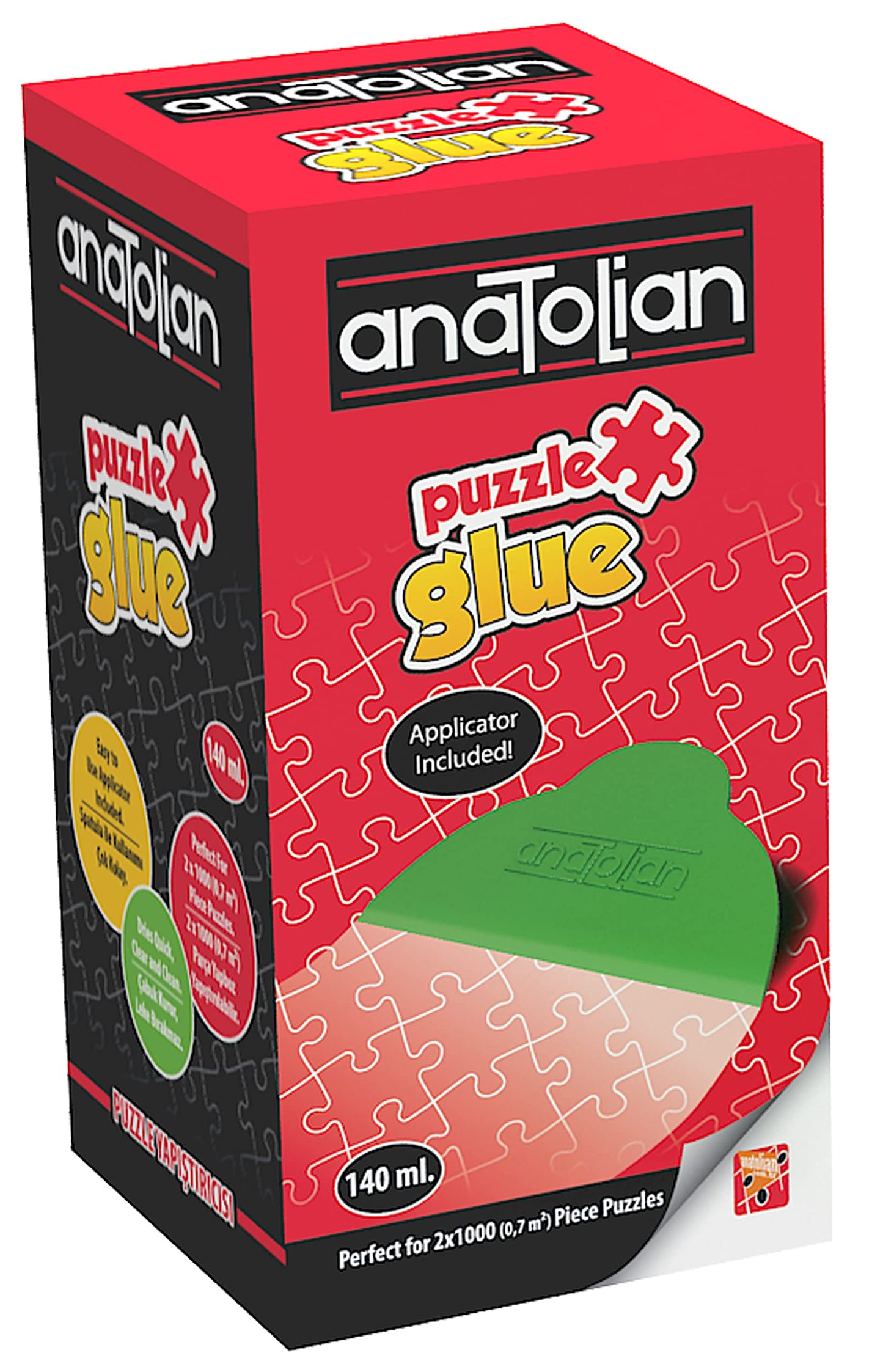 Anatolian Jigsaw Puzzle Glue, 140 ml, Multicolor, Cardboard, Model ANA.9002