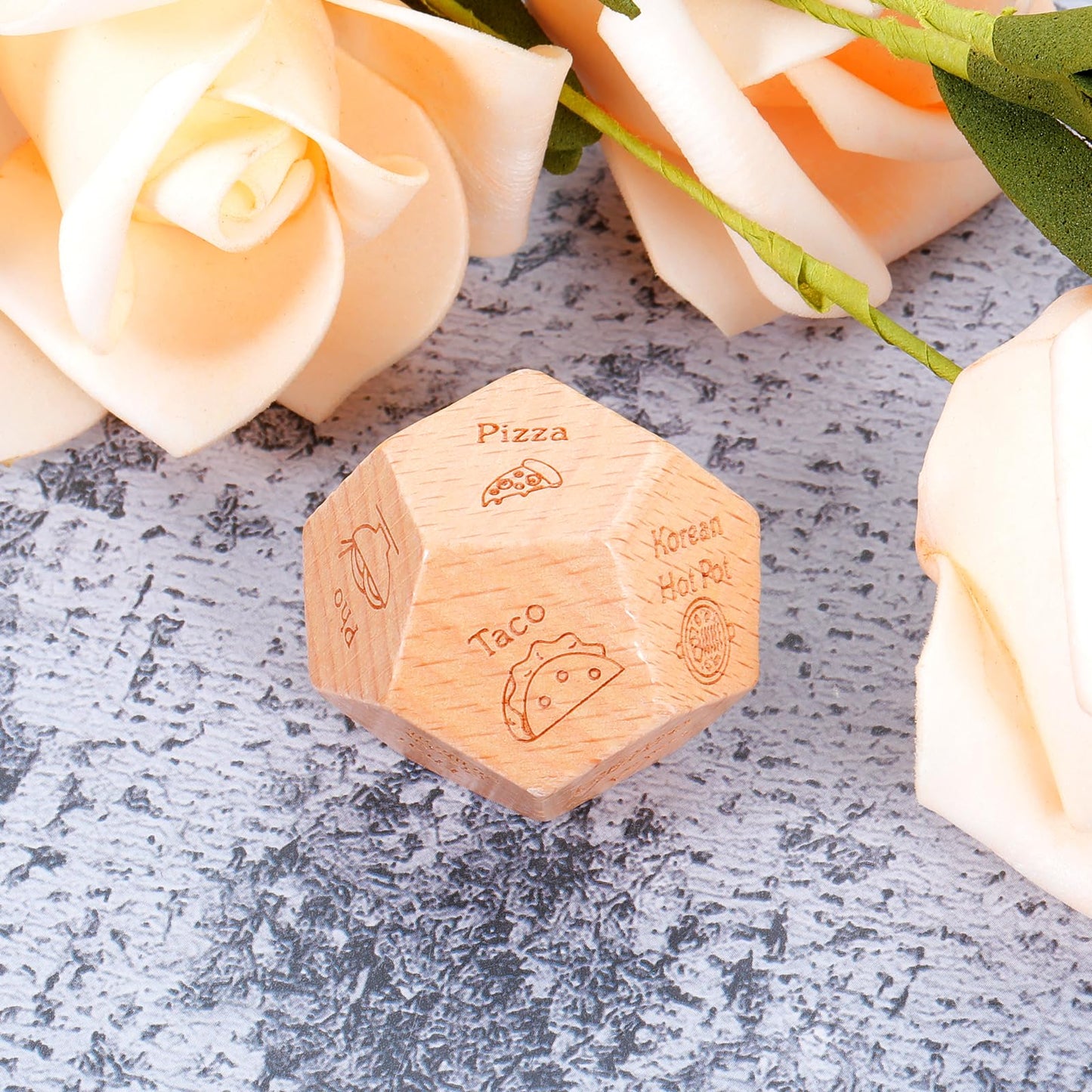 Valentines Day Date Night Gifts Gifts for Boyfriend Girlfriend Anniversary for Husband Wife Couple Food Decision Dice Birthday G