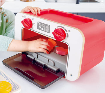 Hape My Baking Oven with Magic Cookies | Toy Oven with Tray and Cookies, for Children Ages 3+ Years