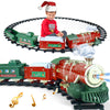Train Set, Christmas Tree Train Toys For Boys With Smokes, Lights And Sound, Toy Train Set For Under Christmas Tree, Toddler Mod