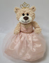 Kinnex Collections Since 1997 12'' Quince Anos Last Doll Teddy Bear With Dress (Centerpiece) ~ Arc09832-29 (Blush)
