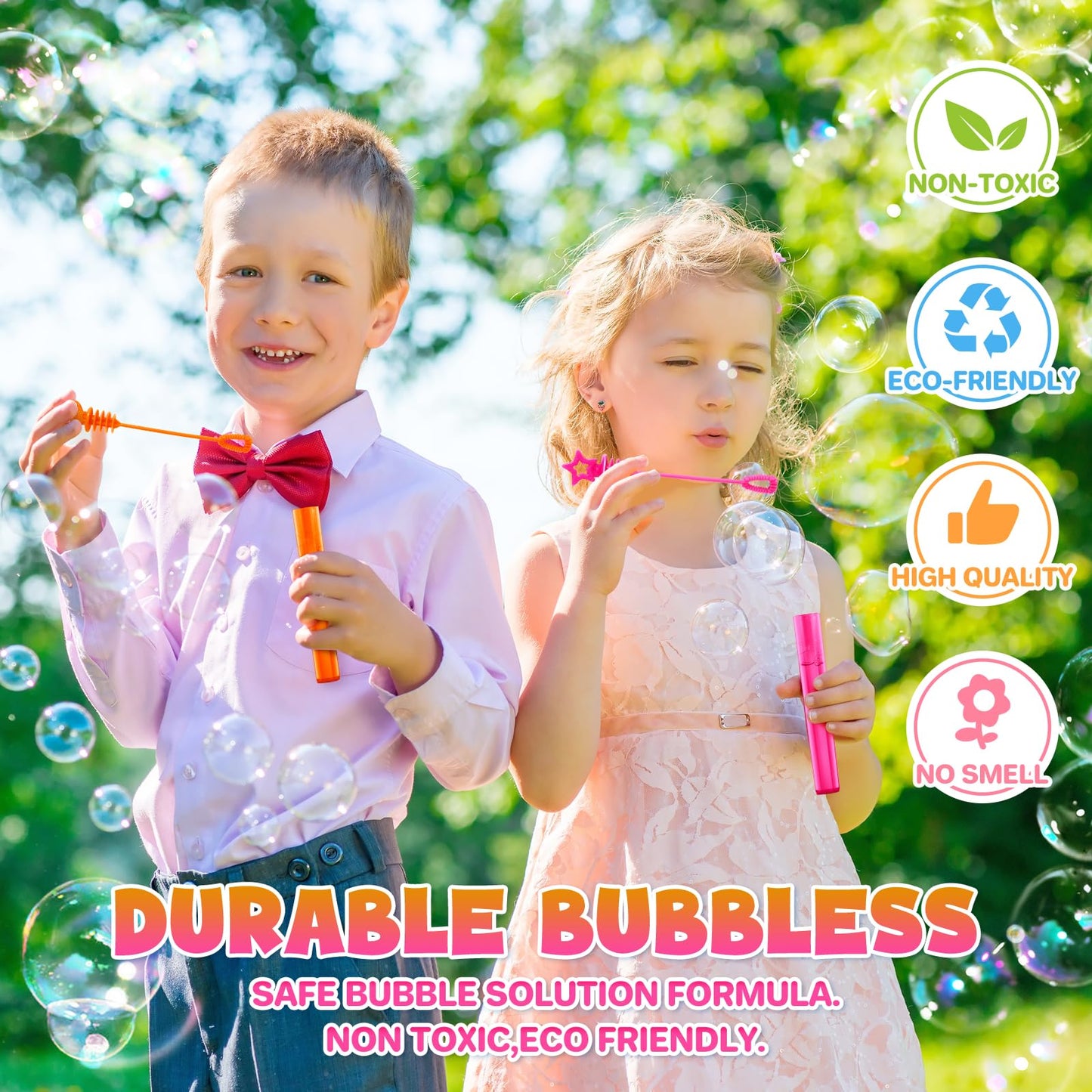 36 Pieces Mini Bubble Wands,Bubble Party Favors Assortment Toys For Kids,Themed Birthday, Halloween, Goodie Bags, Carnival Prize