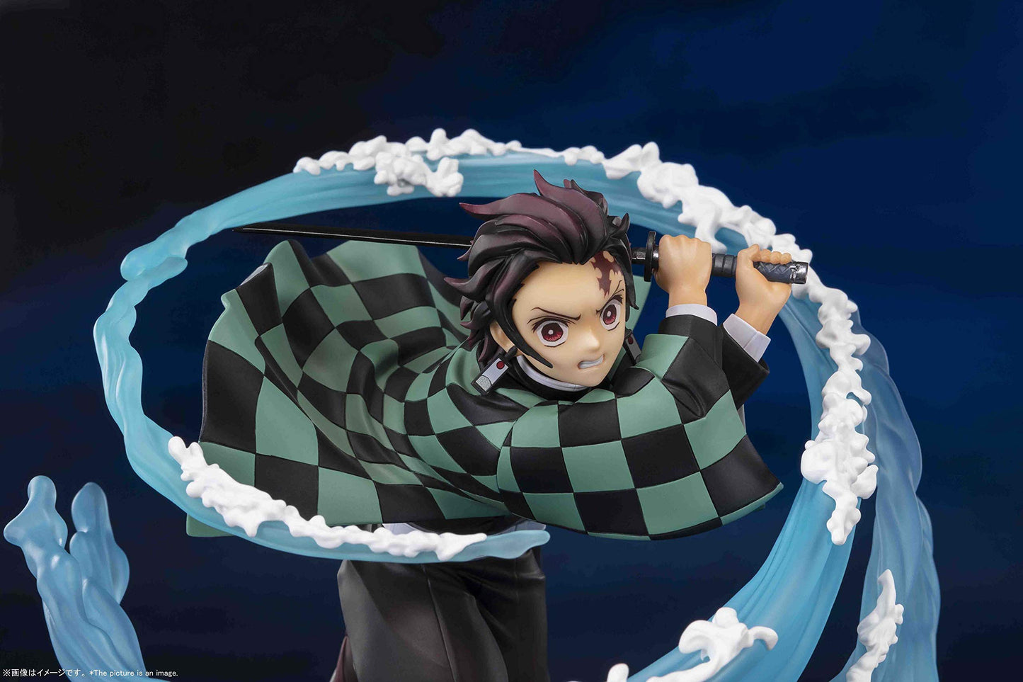 Tamashii Nations - Demon Slayer: Kimetsu No Yaiba - Kamado Tanjiro -Water Breathing-, Bandai Spirits Figuartszero Collectible Statue