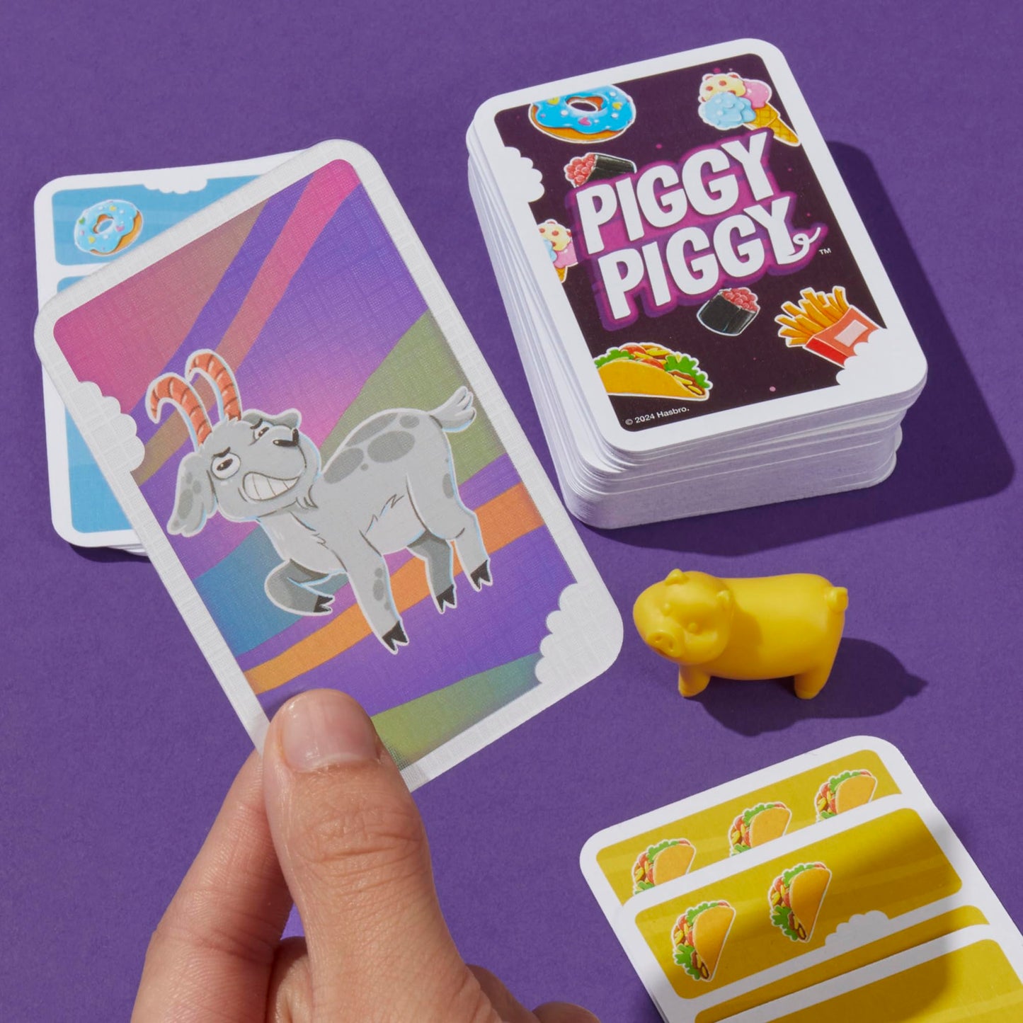 Piggy Piggy Card Game | Fun Family Games For Kids, Teens, And Adults | Ages 7 And Up | 2 To 6 Players I 20 Mins. Average | Quick