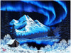 Toynk Bob Ross Northern Lights 1000 Piece Puzzle | Multi-colored, Recycled Material, 28x20 Inches, Model 75516