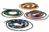 Set of 12 - Rubber 42 Coiled Rubber Prop Toy Snakes