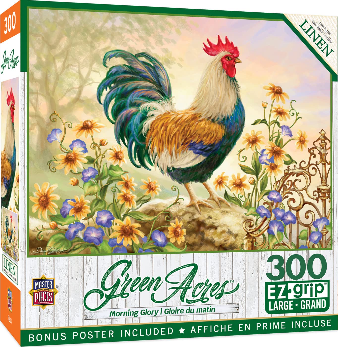 Masterpieces 300 Piece Ez Grip Jigsaw Puzzle - Morning Glory - 18'X24'