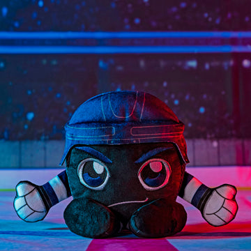 Bleacher Creatures Tampa Bay Lightning 8'' Kuricha Hockey Puck Sitting Plush- Soft Chibi Inspired Plush