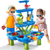 4 -Tier Kids Water Play Table For Kids Toddlers 3-5 4-8, Sand And Water Table With Rich Activity Set, Water And Sand Sensory Act