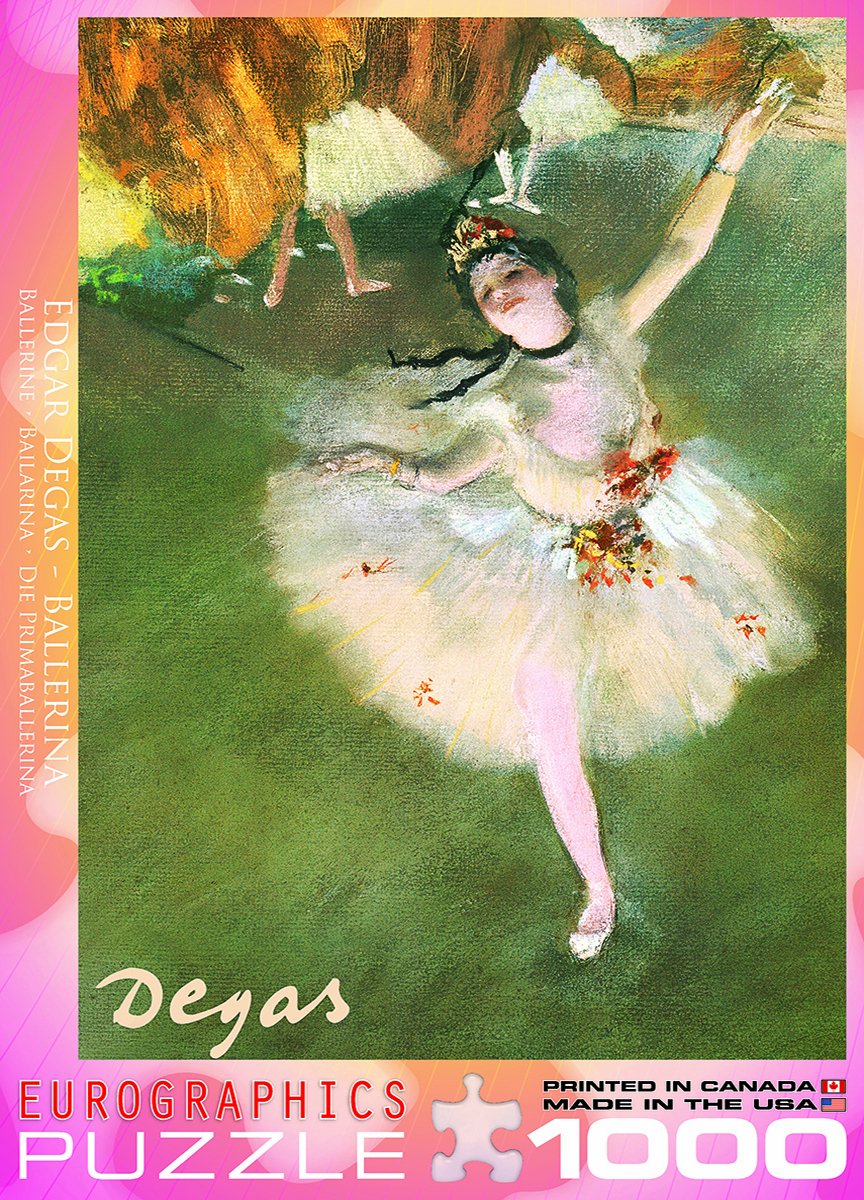 Eurographics 6000-2033 Ballerina By Degas 1000-Piece Puzzle