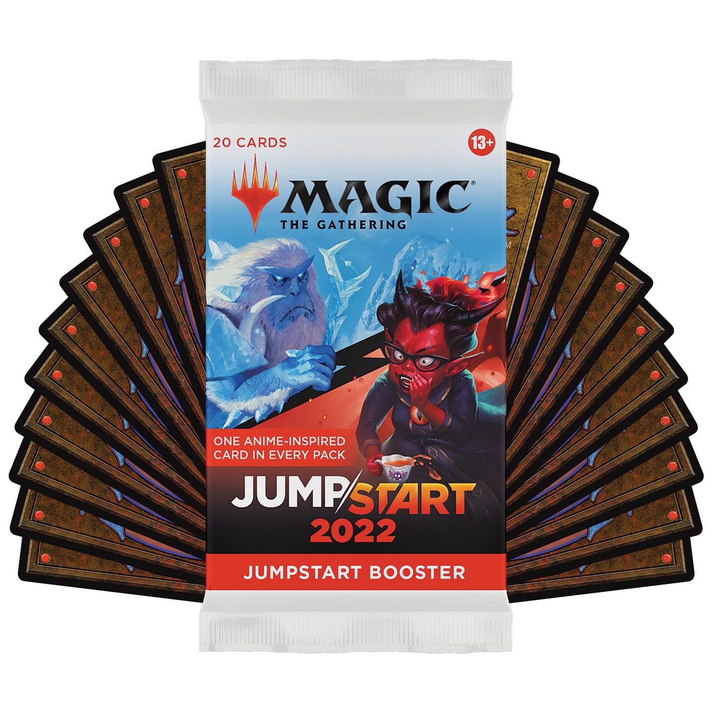 Magic: The Gathering Jumpstart 2022 Booster Box | 24 Packs (480 Cards) | 2-Player Quick Play