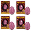 Class Collections Surprise Growing Dragon Hatch Egg Kids Novelty Toy - Pack Of 4, Pink