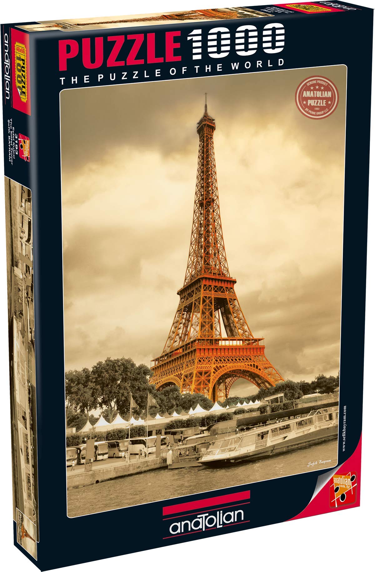 1000 Piece - Anatolian Puzzle - Eiffel Tower Puzzle