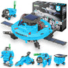 Playsheek Stem Projects For Kids Ages 8-12 Solar Robot Kit 6-In-1 Space Toys For 10-Year-Old Boy Girl Gift Building Toys Science Kits Christmas Birthday Gifts For 8 9 10 11 12 Year Old, White