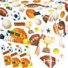 Pymurod Sports Birthday Party Decorations-3Pcs Sports Table Cloths Soccer Basketball Table Cover Baseball Football Tablecloth Fo