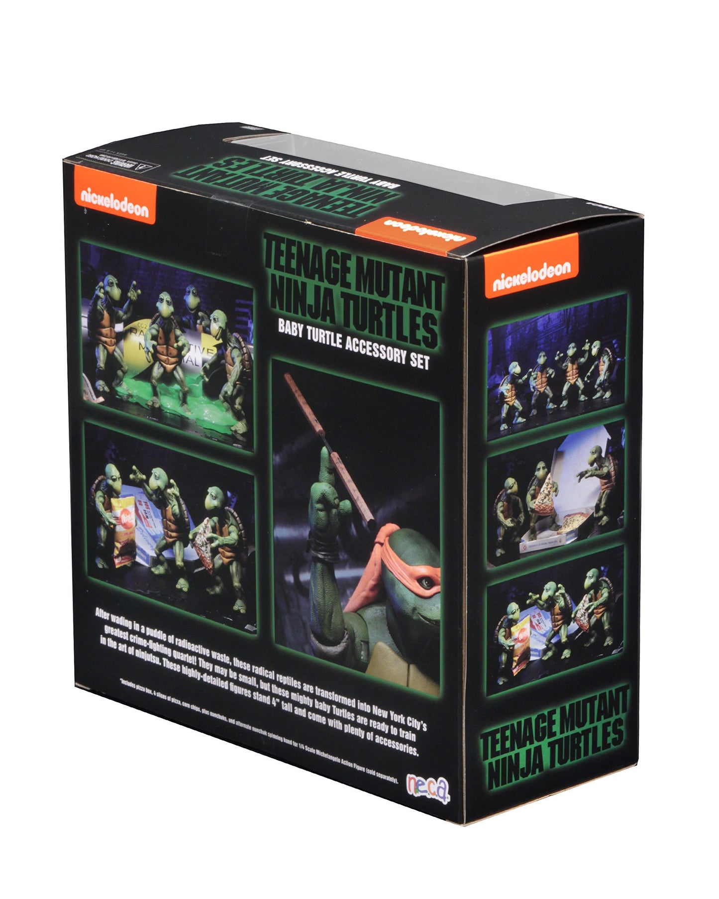 Neca - Teenage Mutant Ninja Turtles (1990 Movie) - 1/4 Scale Action Figures - Baby Turtles Set