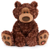 GUND Philbin Classic Teddy Bear enhanced Stuffed Animal for Ages 1 and Up Chocolate Brown 18