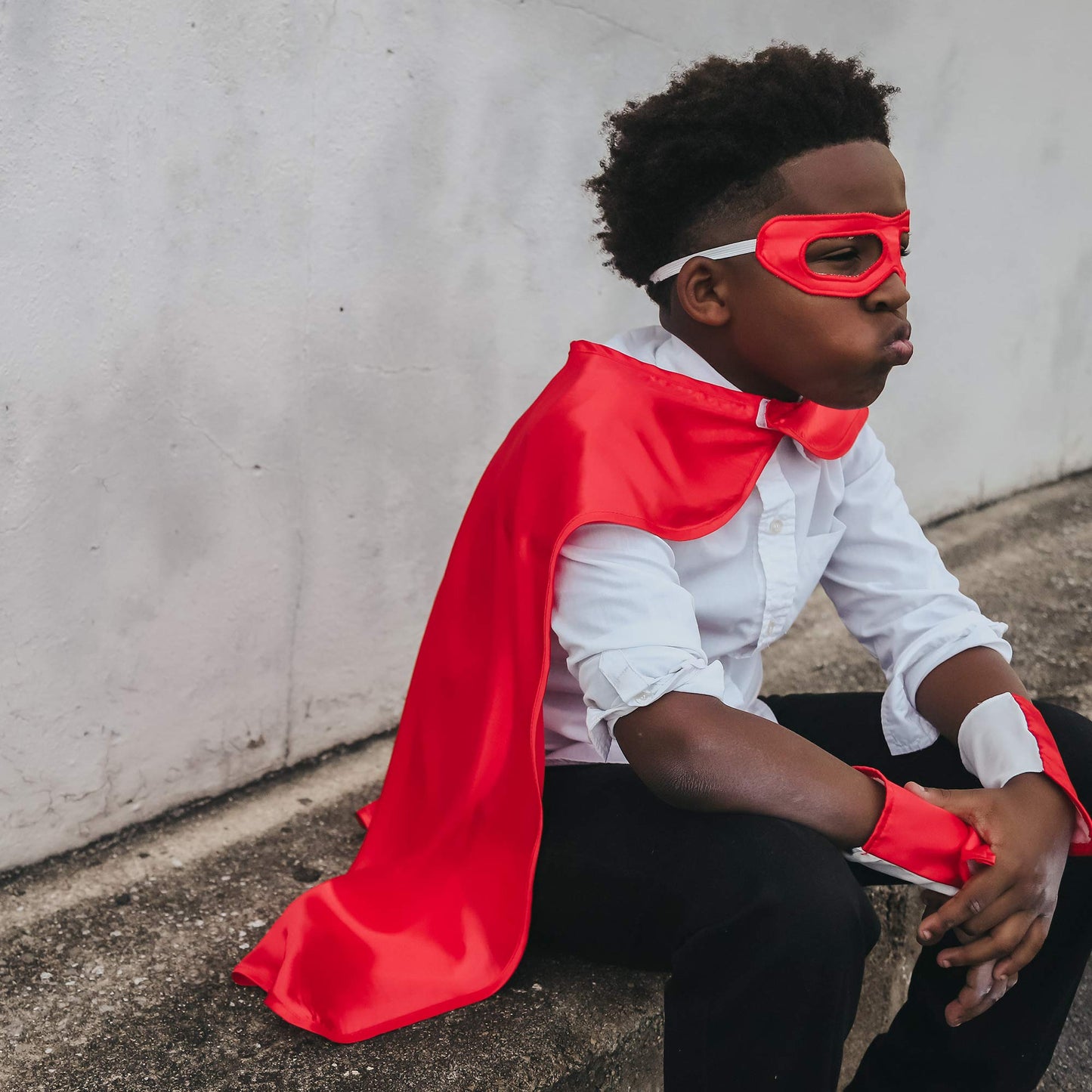 Everfan Superhero Capes For Kids | Child Super Hero Cape | Cape Costume For Children | Polyester Satin (Teal)